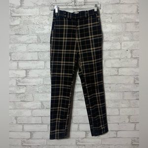 H&M Plaid Business Pants